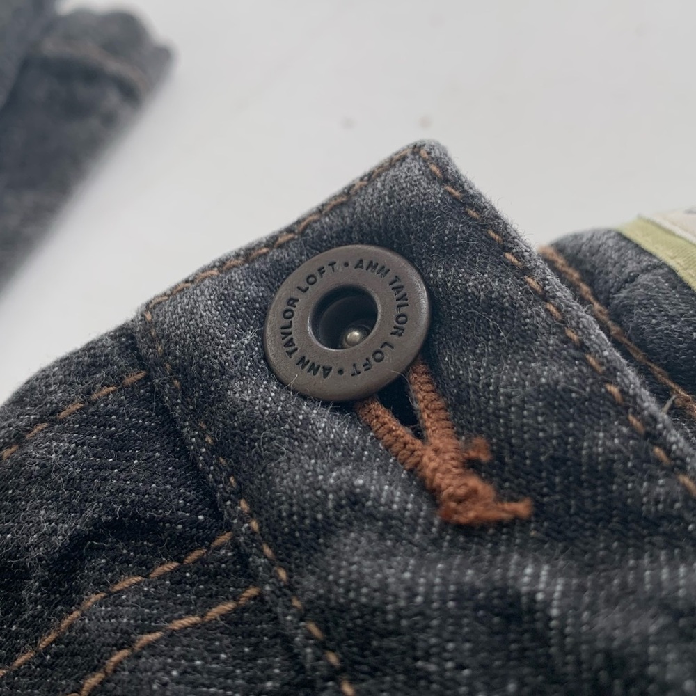 LOFT Original Bootcut Faded Black Jeans - Picture 8 of 9
